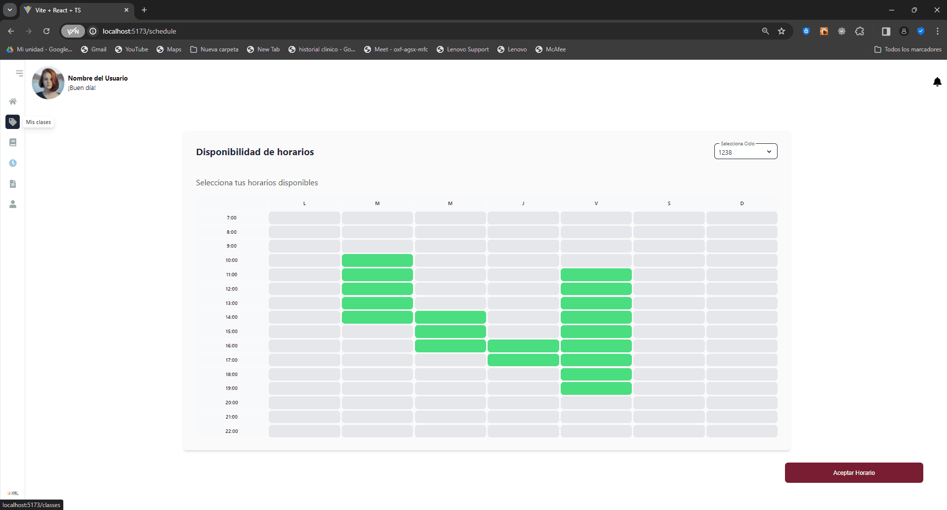 Academic Management Dashboard